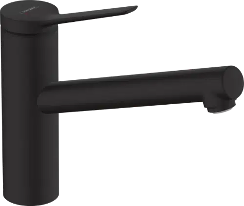 Hansgrohe Zesis M33 keukenmengkraan 150 - 1 jet - zwart mat | B&B Loodgietersbedrijf