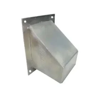Alixo aluminium wanddoorgang 100 x 100 mm