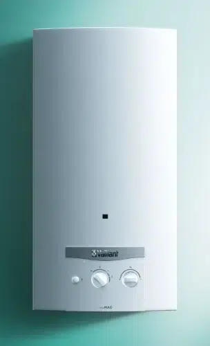 Vaillant atmoMAG G 144/1 doorstromer (aardgas) 14 l/min - schouwaansluiting - automatische ontsteking - ERP label sanitair: A | B&B Loodgietersbedrijf