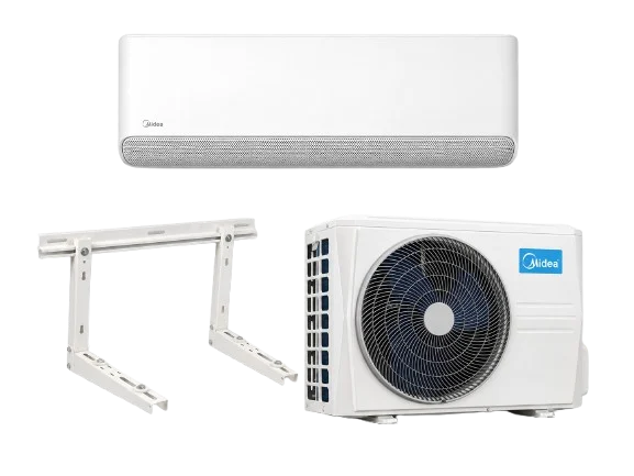 Midea Breezeless E series 5,2 KW binnenunit met afstandsbediening en WiFi inbegrepen Twin Flap met Mini-Matrix | B&B Loodgietersbedrijf