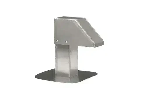Alixo aluminium dakdoorvoer 80 x 80 mm | B&B Loodgietersbedrijf