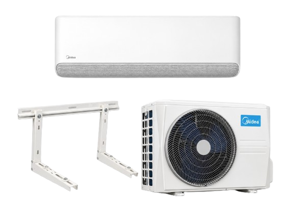 Midea Breezeless E series 5,2 KW binnenunit met afstandsbediening en WiFi inbegrepen Twin Flap met Mini-Matrix | B&B Loodgietersbedrijf