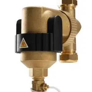 Vuilafscheider Spirotech SpiroTrap 22 knelring horizontaal/verticaal met magneet extern | B&B Loodgietersbedrijf